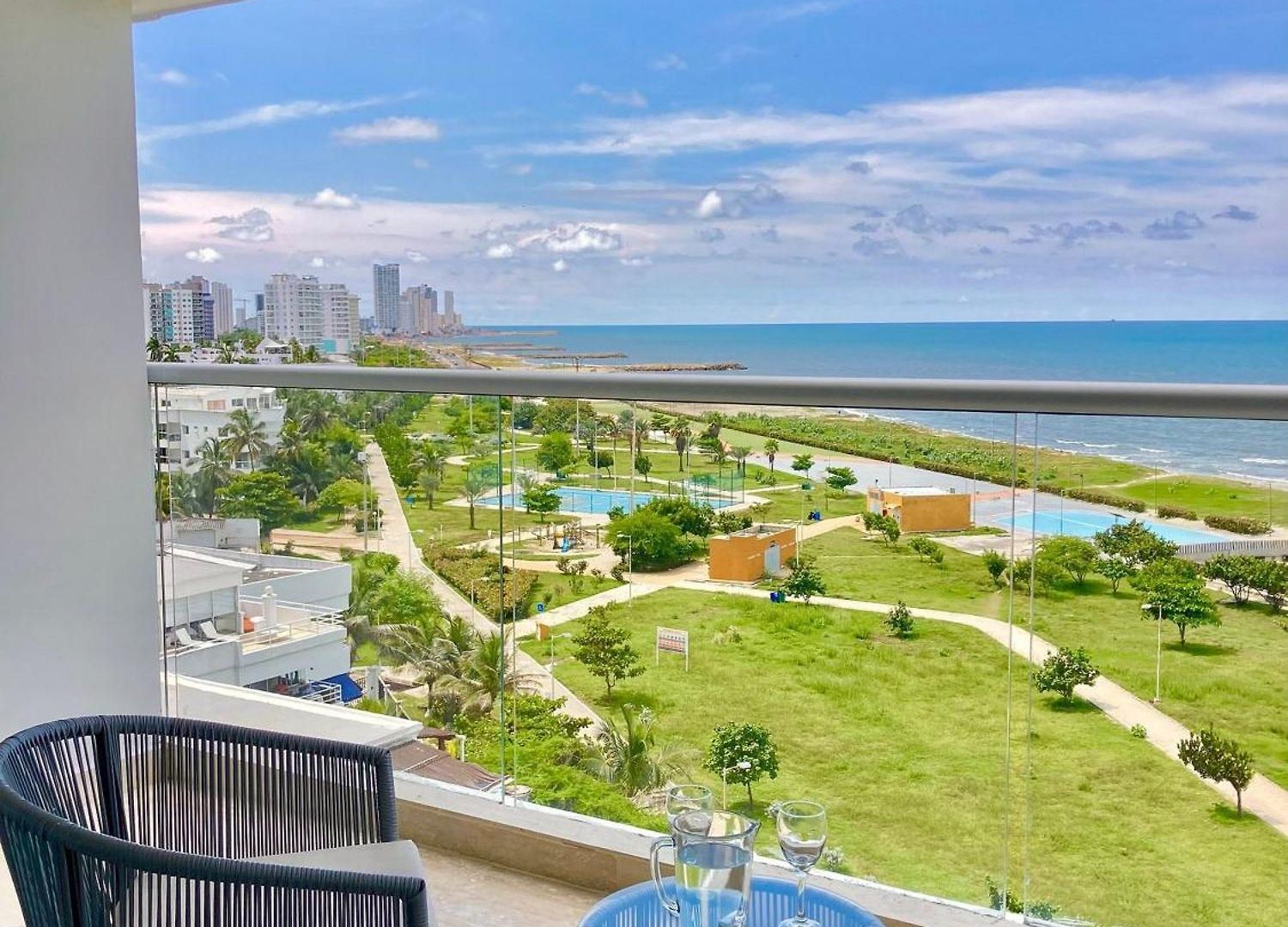 Cb 814 | Moderna Con Vista Al Mar Y Parque Apartamento