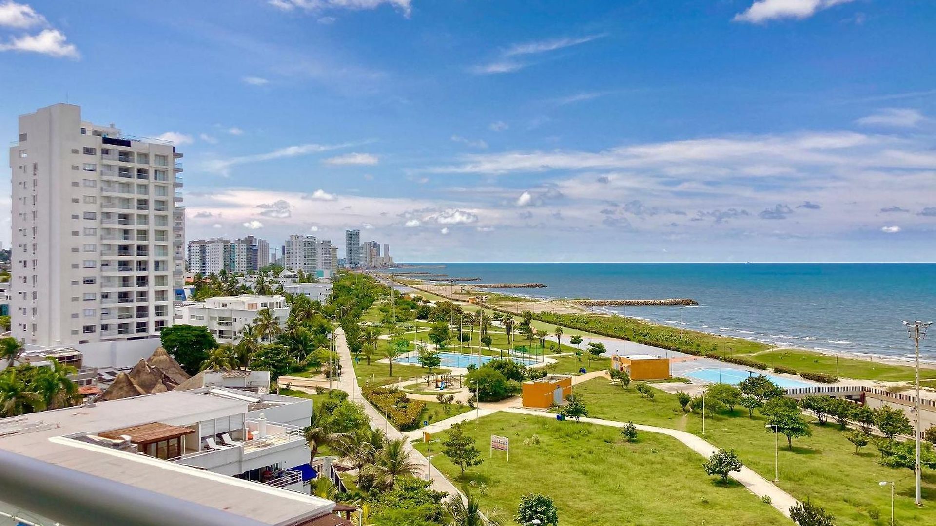 Cb 814 | Moderna Con Vista Al Mar Y Parque * Cartagena