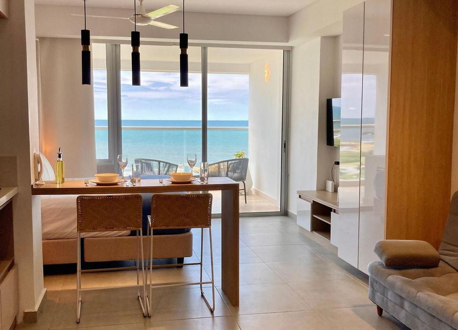 Apartamento Cb 814 | Moderna Con Vista Al Mar Y Parque Cartagena