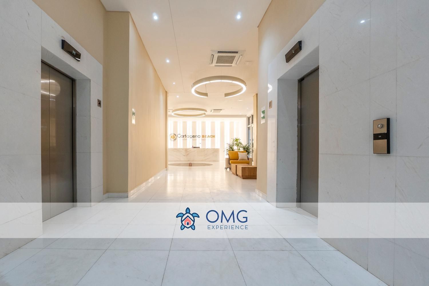 Apartamento Cb 814 | Moderna Con Vista Al Mar Y Parque Cartagena