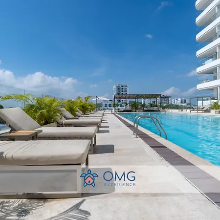 Cb 814 | Moderna Con Vista Al Mar Y Parque Apartamento